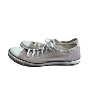 Mens OT Revolution Neutral Beige Grey Low-Top Casual Comfort Sneaker Shoes Flats